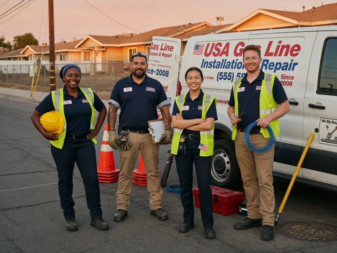Gas Line Installation company in Ochlocknee, GA